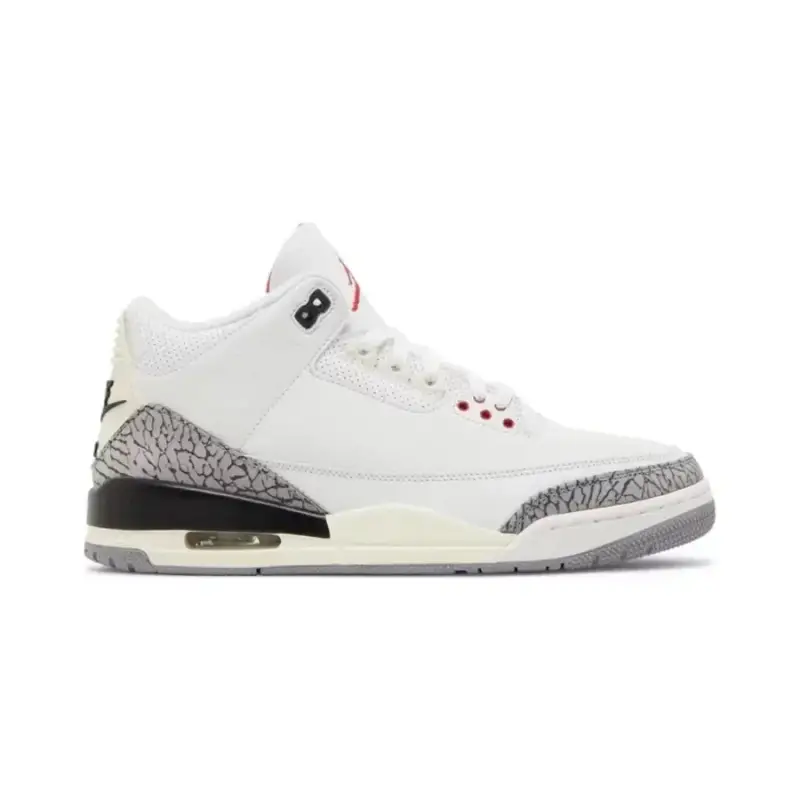 Jordan 3 Black Cat — White Cement Reimagined colorway — USFans Spreadsheet photo