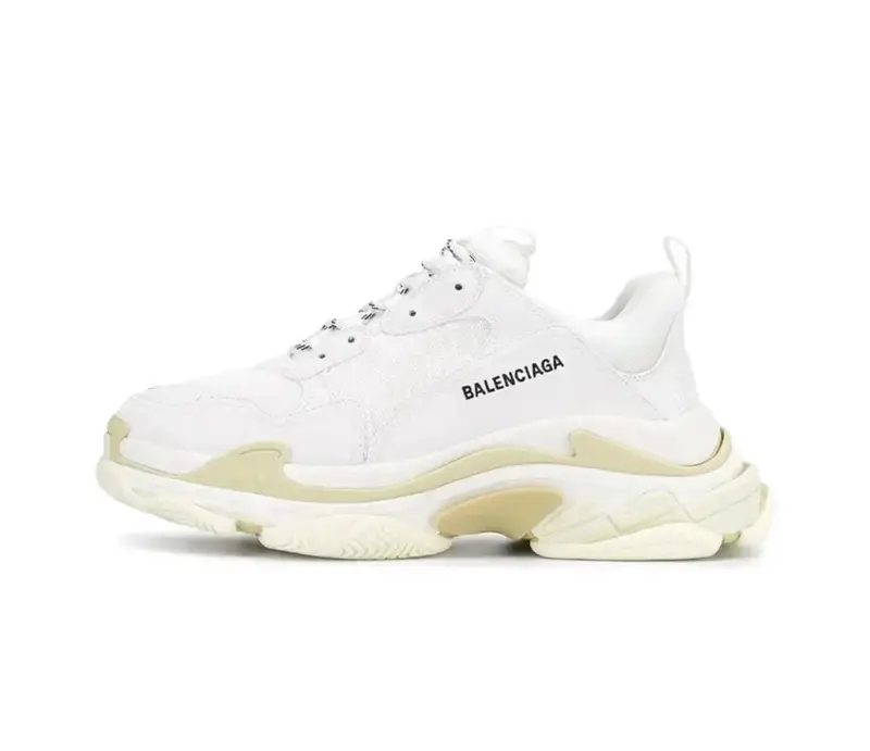 Balenciaga 3S White Shoes — White colorway — Kakobuy Spreadsheet photo