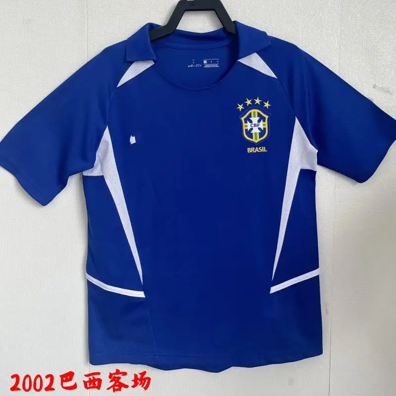 Brazil 1998 Jersey — 2002 Brazil away game colorway — USFans Spreadsheet photo