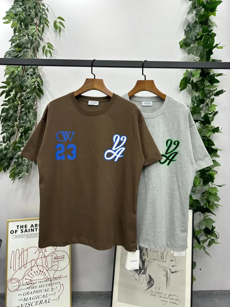 Off-White Scratch T-Shirt — Grey 10 colorway — USFans Spreadsheet photo