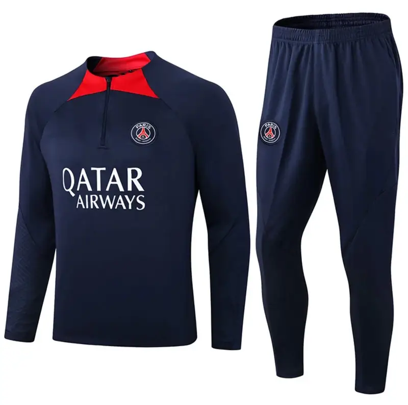 Football Set Tracksuit — 2223 Paris Royal Blue colorway — USFans Spreadsheet photo