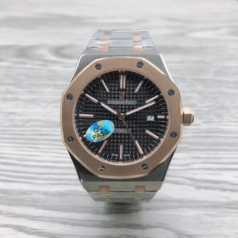 Audemars Piguet Silver Band — Rose gold black steel strip colorway — USFans Spreadsheet photo