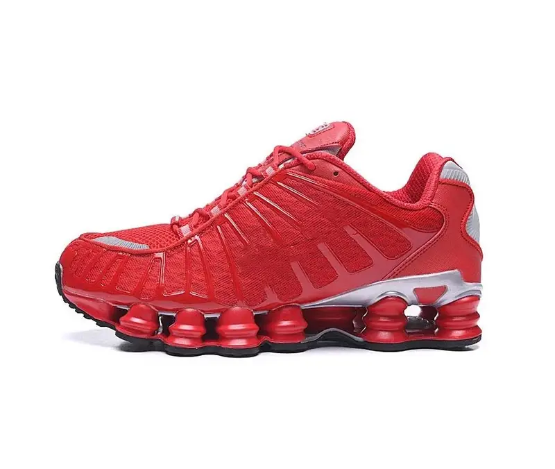 Nike Shox All White — TL Red colorway — USFans Spreadsheet photo