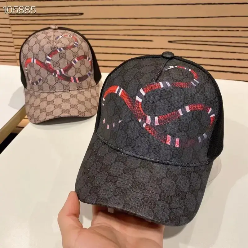 Gucci Caps — Black Snake colorway — USFans Spreadsheet photo