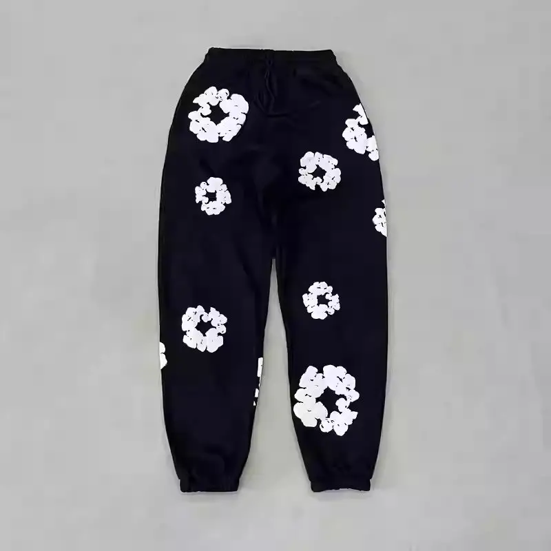 Denim Tears Hoodie ( All Colorways ) — XH02 Black Print White/Pants/High versio colorway — USFans Spreadsheet photo