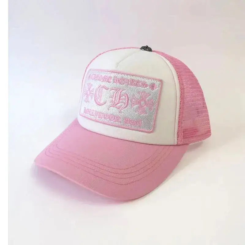 Chrome Hearts Caps — CH curved eaves pink colorway — USFans Spreadsheet photo