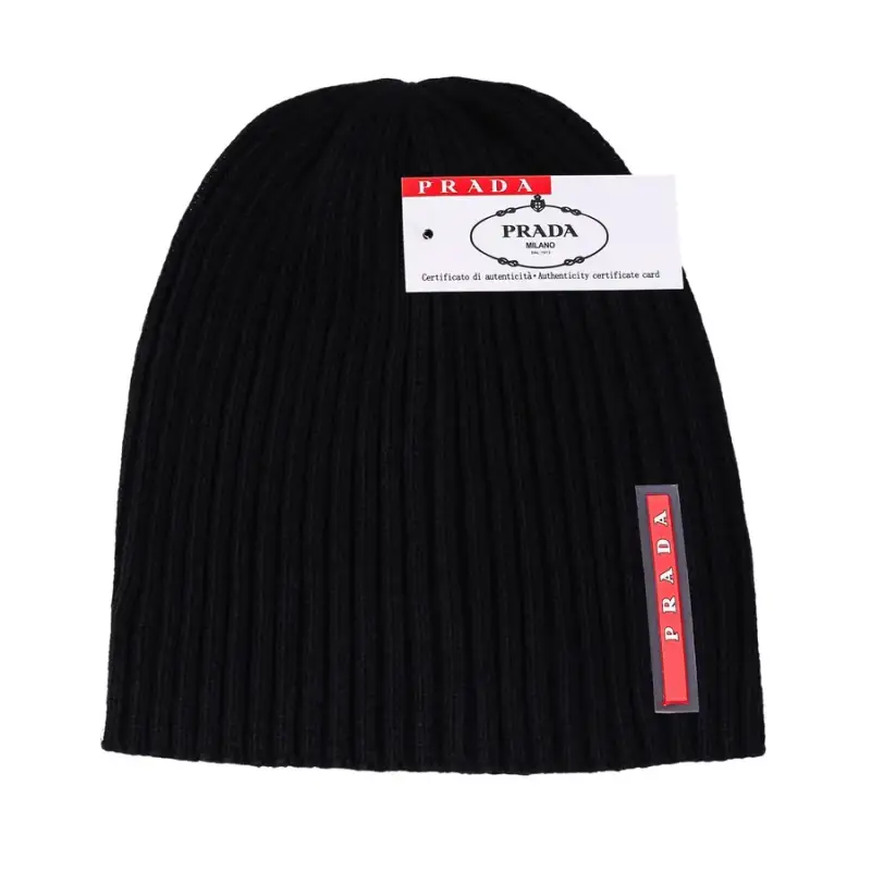 Prada Beanie — 030# black colorway — USFans Spreadsheet photo