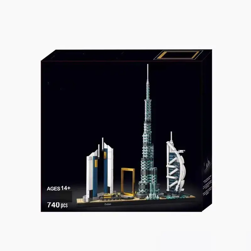 LEGO Pyramid — The Dubai Skyline colorway — USFans Spreadsheet photo