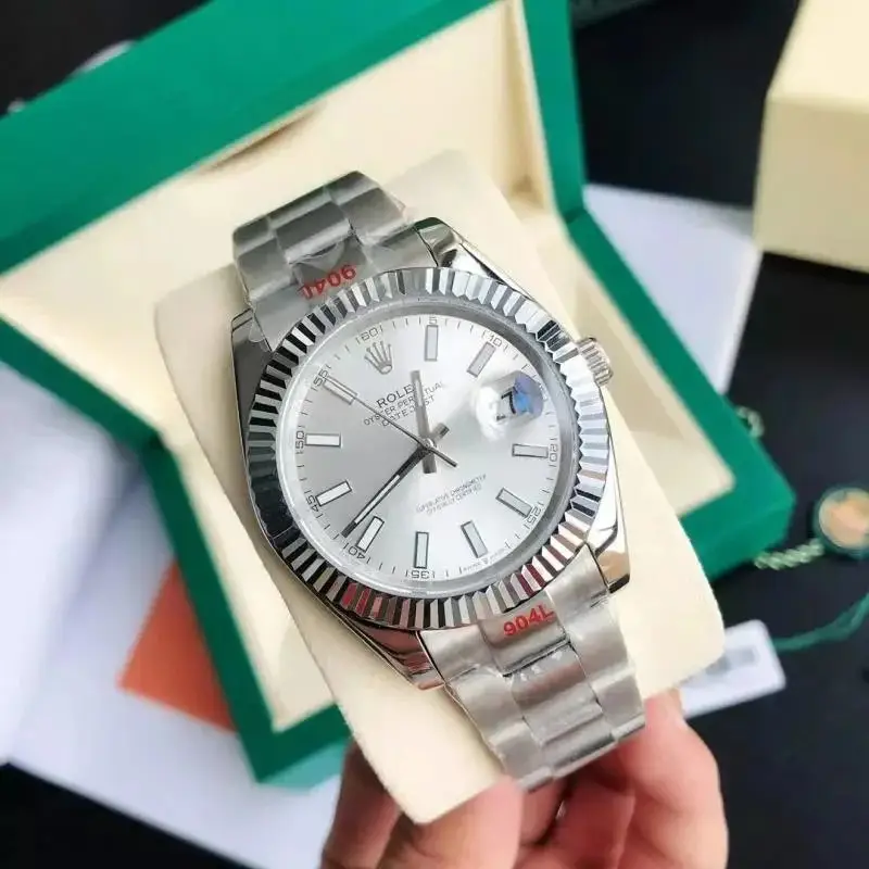 Rolex — Silver Shell Silver Plate-Three Beads Strap Mineral Reinforced Mirror Glass colorway — USFans Spreadsheet photo