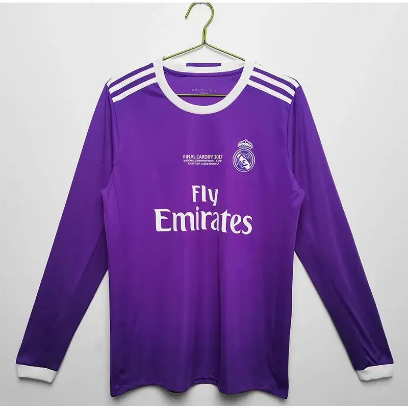 AC Milan Long Sleeve T-Shirt — Long-sleeve Real Madrid away kit 16/17 colorway — Kakobuy Spreadsheet photo