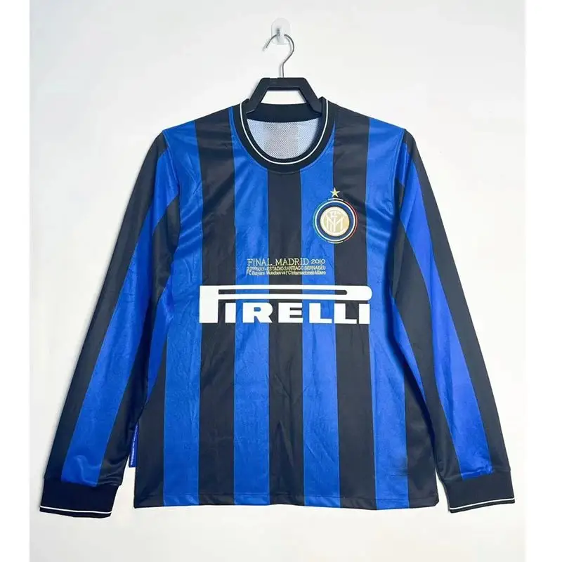 AC Milan Long Sleeve T-Shirt — Long-sleeve Inter Milan home 2010 colorway — Kakobuy Spreadsheet photo