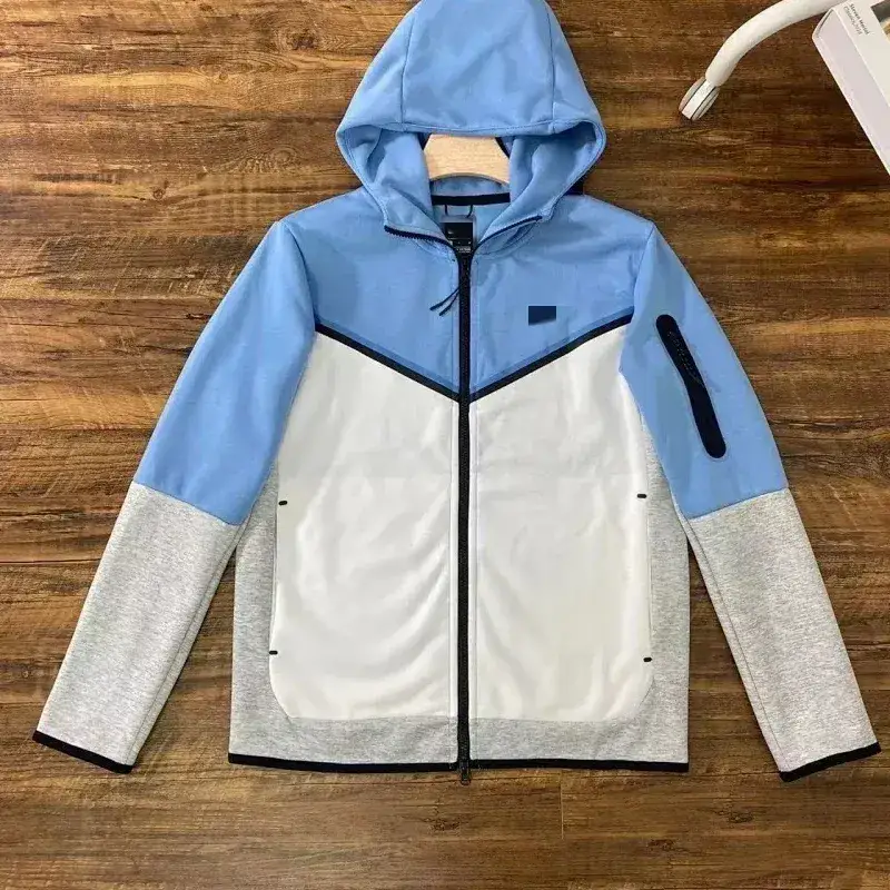 Nike Tech Fleece Black Pants — White Spell Blue Grey Sleeve Top colorway — USFans Spreadsheet photo