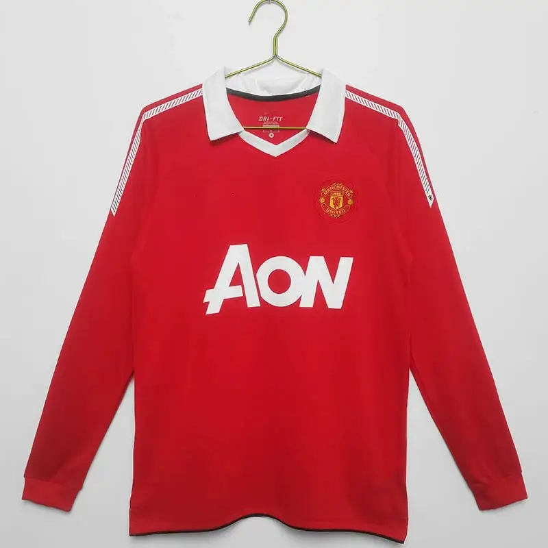 AC Milan Long Sleeve T-Shirt — Long-sleeve Manchester United 10/11 colorway — Kakobuy Spreadsheet photo