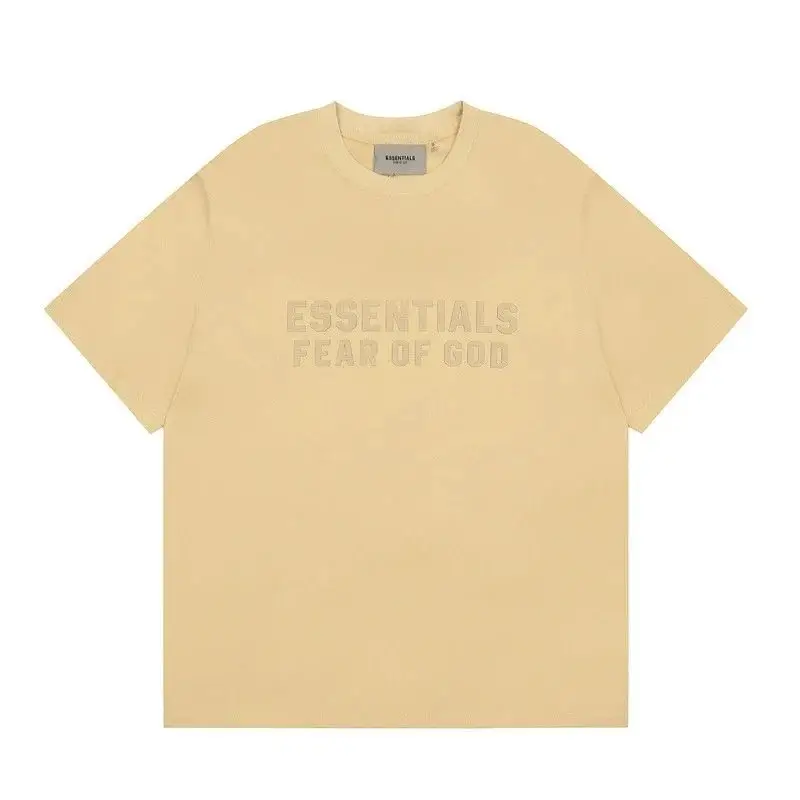 Essentials T-Shirts — 2402 earthy yellow colorway — Kakobuy Spreadsheet photo