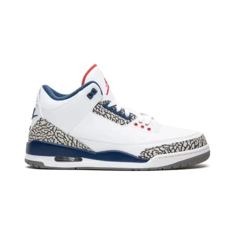 Jordan 3 Black Cat — True Blue colorway — USFans Spreadsheet photo