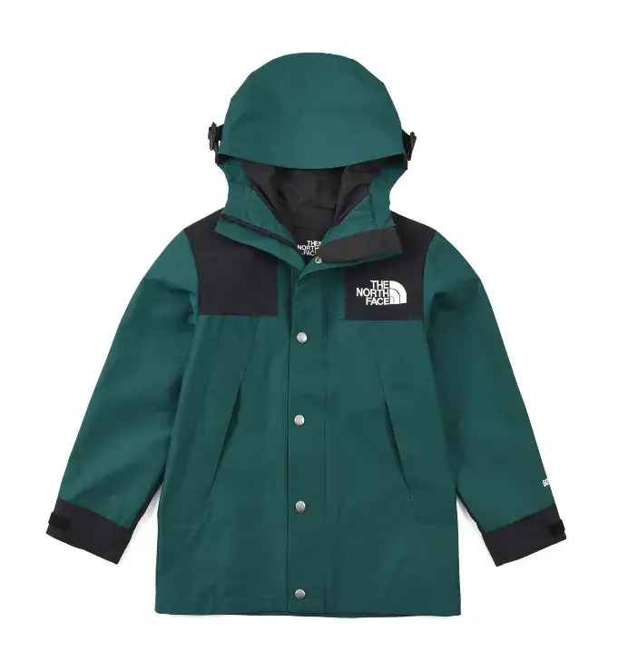 TNF Windbreaker Jacket — Green colorway — USFans Spreadsheet photo