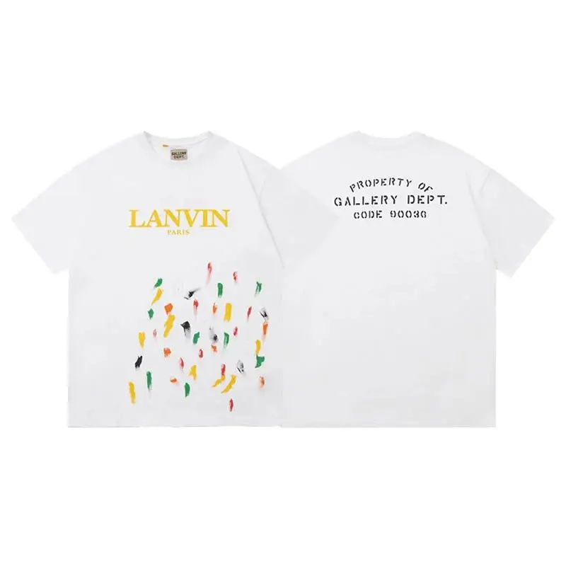 Gallery Dept TEES — G111 White colorway — USFans Spreadsheet photo