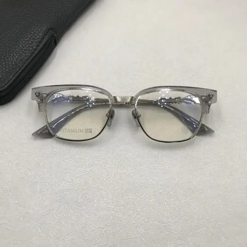 Chrome Hearts Sunglasses — through gray silver colorway — USFans Spreadsheet photo