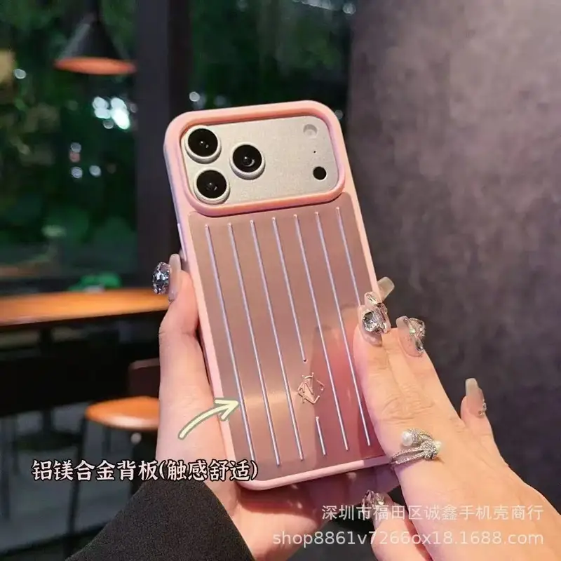 Rimowa iPhone Cases 12-16 Pro Max — Classic tender pink-with packaging colorway — USFans Spreadsheet photo
