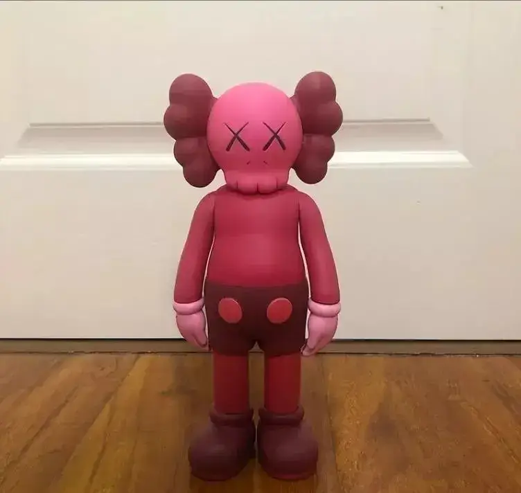 Kaws Figure — 20cm8 inch prototype Chinese red colorway — USFans Spreadsheet photo