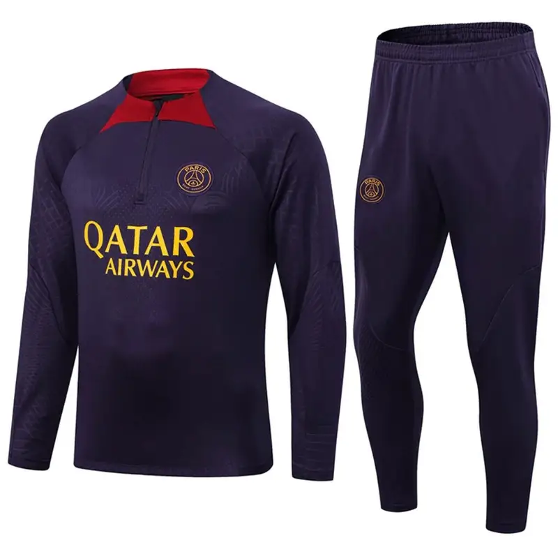 Football Set Tracksuit — 2324 Paris Purple colorway — USFans Spreadsheet photo