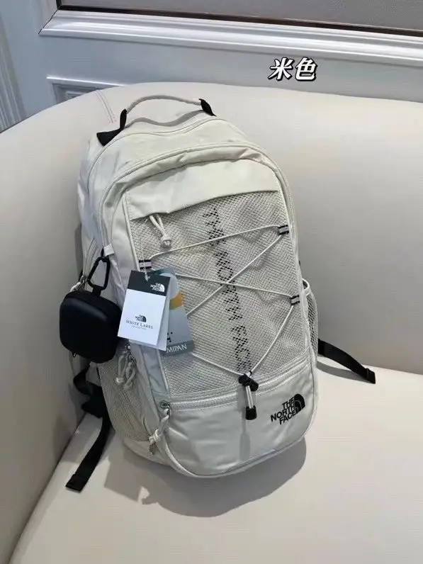 TNF Jacket Backpack — 23003 creamy-white colorway — USFans Spreadsheet photo