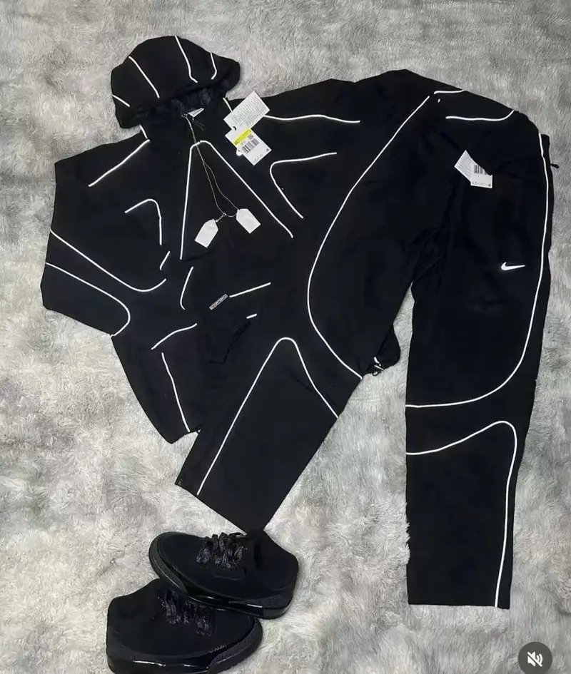 Nike X Corteiz Tracksuit — Black Tracksuit colorway — USFans Spreadsheet photo