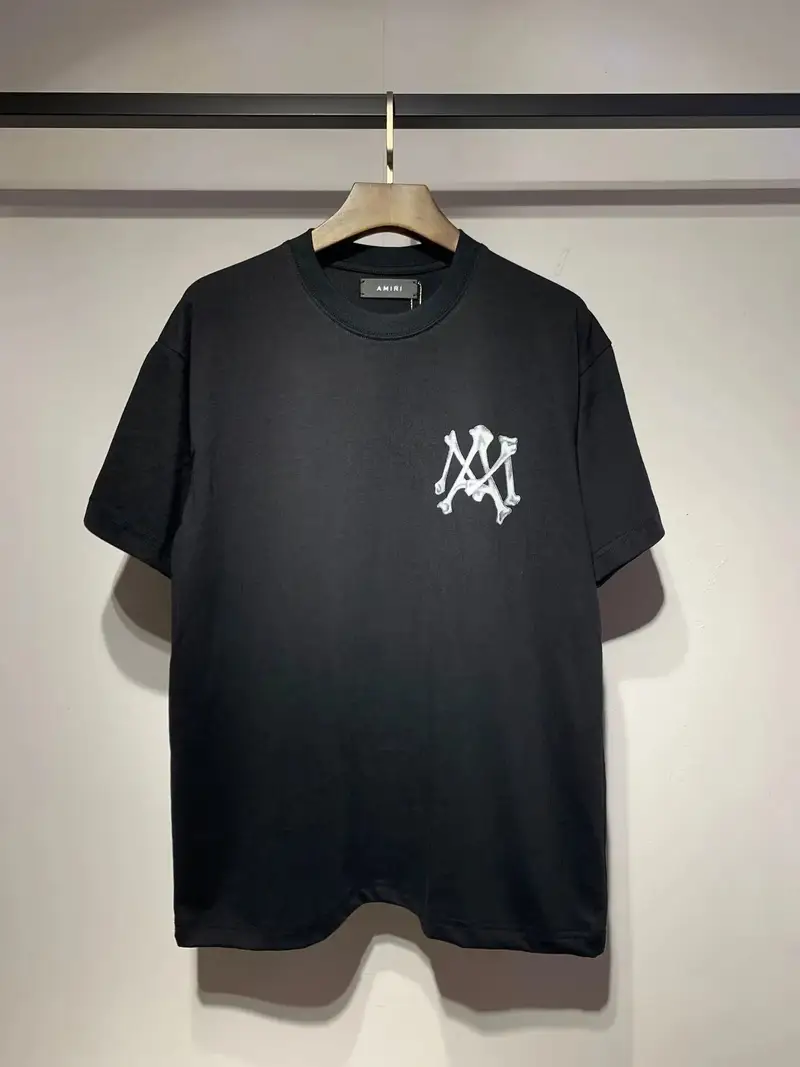 Amiri T-Shirts — 665 black colorway — USFans Spreadsheet photo