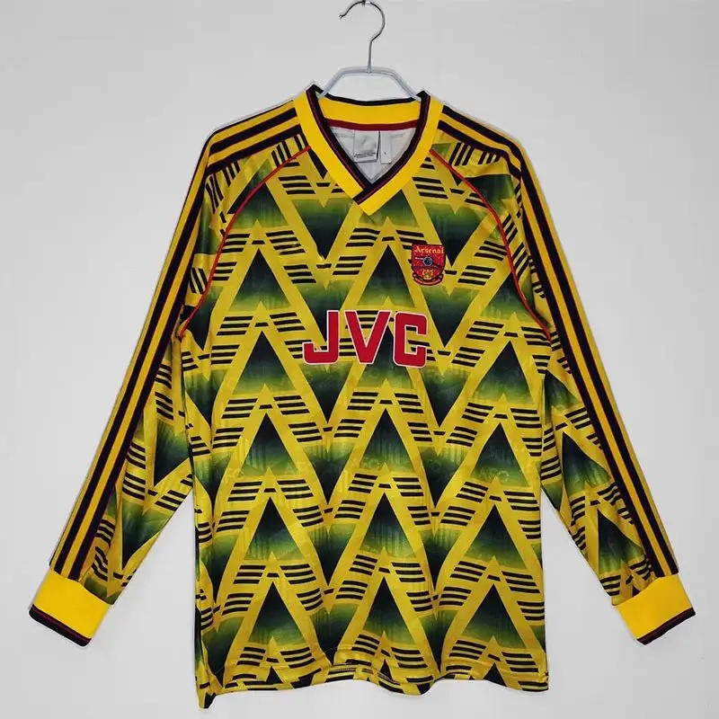 AC Milan Long Sleeve T-Shirt — Arsenal away kit, long sleeve, 91/93 colorway — Kakobuy Spreadsheet photo