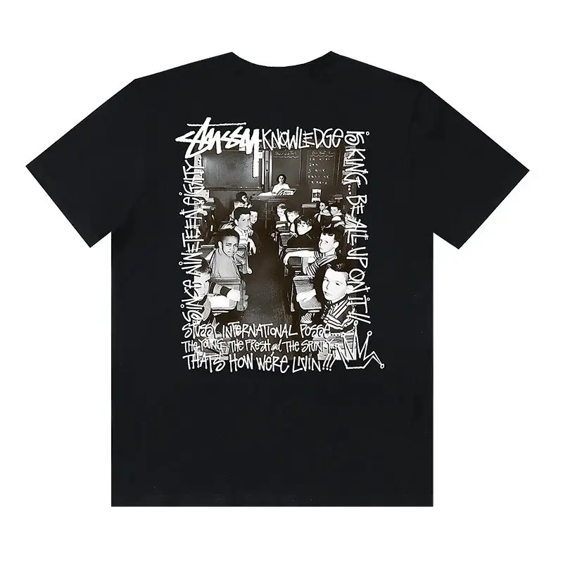 Stussy POLO — S889623# Black colorway — USFans Spreadsheet photo