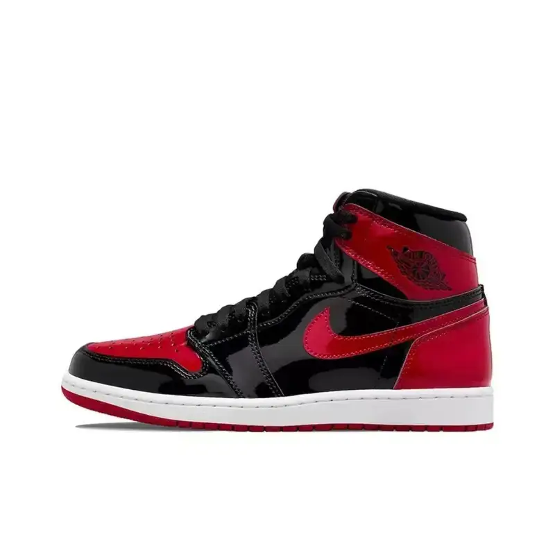 Jordan 1 Chicago — Aj1 Black Red Lacquer Leather Prohibited colorway — USFans Spreadsheet photo