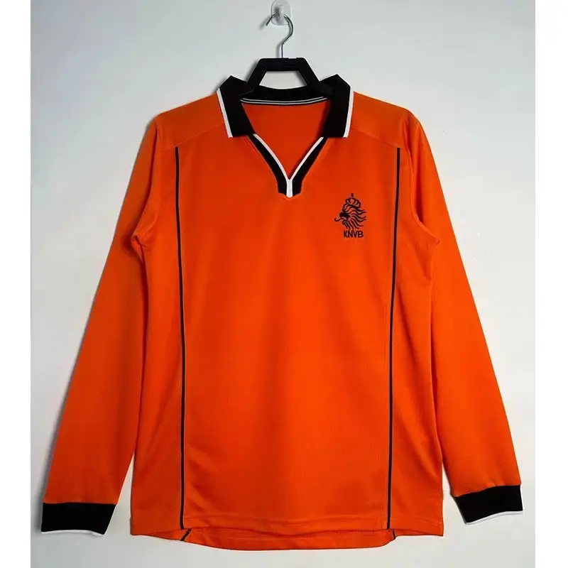 AC Milan Long Sleeve T-Shirt — Long-sleeve Netherlands home 1998 colorway — Kakobuy Spreadsheet photo