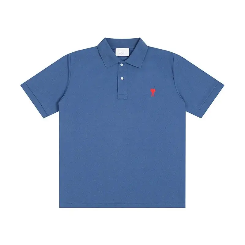 Ami Paris Polo — Gray Blue -118# colorway — USFans Spreadsheet photo