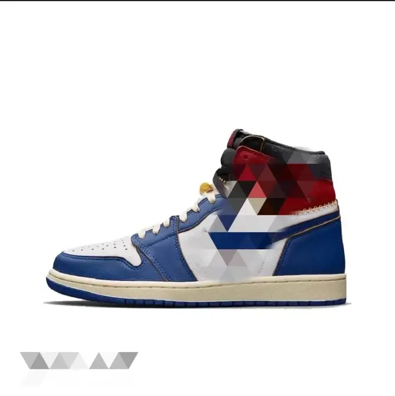 Jordan 1 Union Black Toe — Union Co branded Black Blue colorway — USFans Spreadsheet photo
