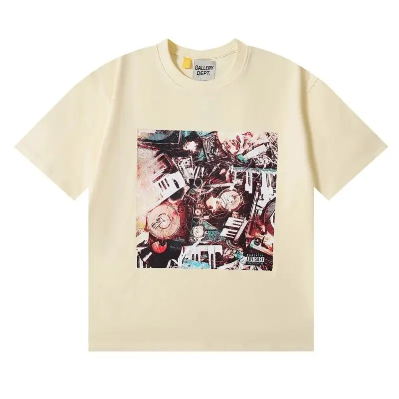Gallery Dept Shirts — 6056 apricot colorway — Kakobuy Spreadsheet photo