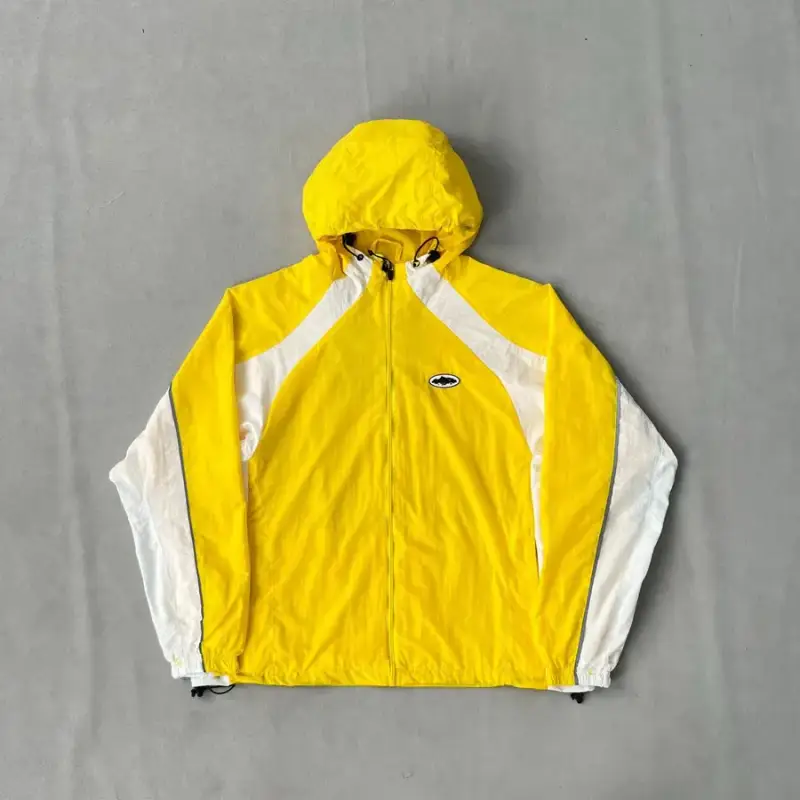 Corteiz Windbreaker Jacket — Yellow/Top/high-quality colorway — Kakobuy Spreadsheet photo