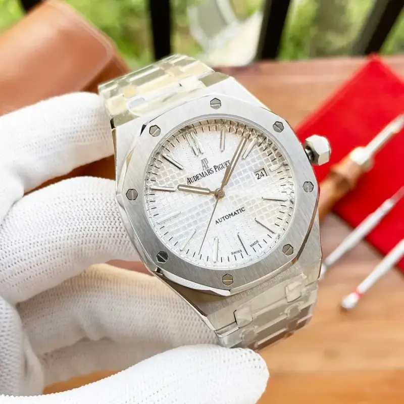 Audemars Piguet Silver Band — Silver Shell White Steel Strip colorway — USFans Spreadsheet photo