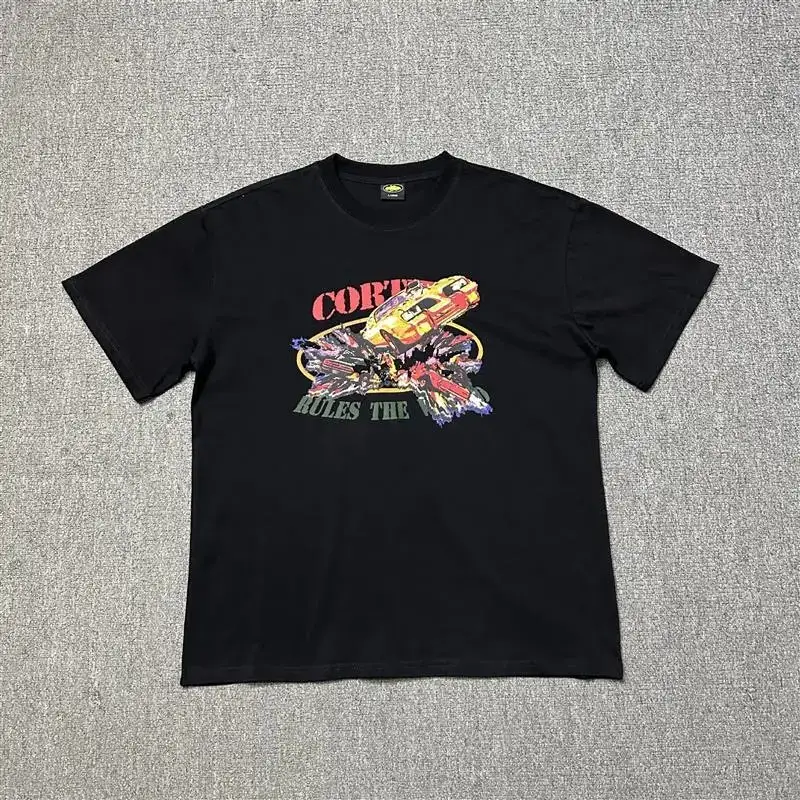 Corteiz Scorpion T-Shirt — 3177 black colorway — USFans Spreadsheet photo