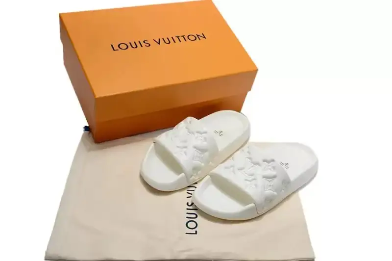 LV Waterfront Shoes — white colorway — Kakobuy Spreadsheet photo