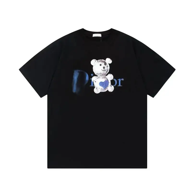 Christian Dior Atelier T-Shirt — Black little bear colorway — USFans Spreadsheet photo