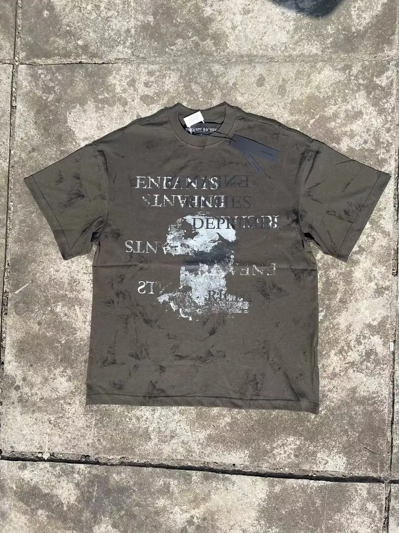 Enfans Tees — ERD Clay-stained Limestone colorway — Kakobuy Spreadsheet photo