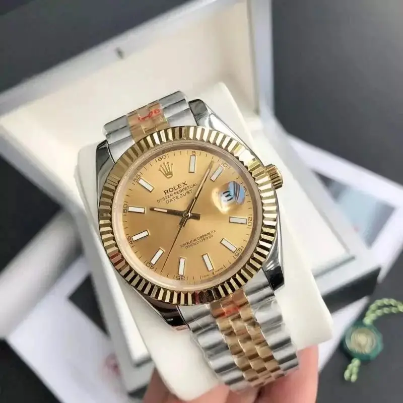 Rolex — Room Gold Plate-Five Bead Strap Mineral Reinforced Mirror Glass colorway — USFans Spreadsheet photo