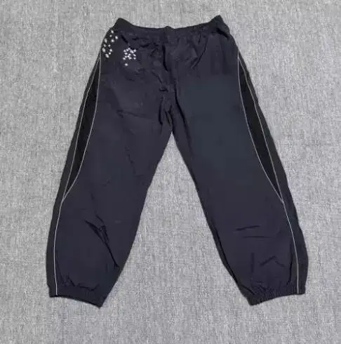 Supreme SS22 Week 3 AOI Glow-in-the-Dark Track Pants — black trousers colorway — USFans Spreadsheet photo