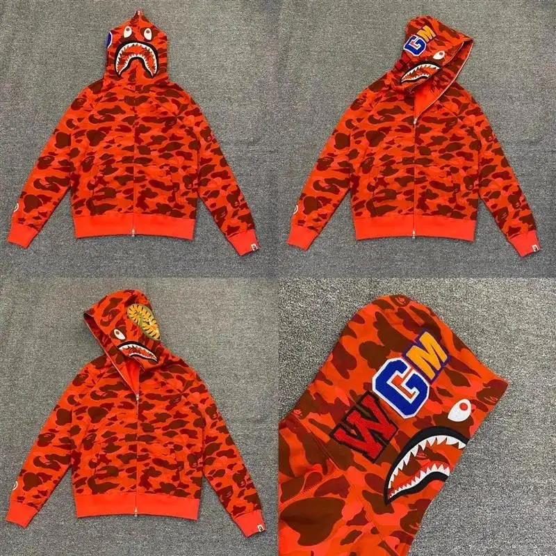 Bape Shark (Best Batch) — XX121 Camo Red colorway — USFans Spreadsheet photo