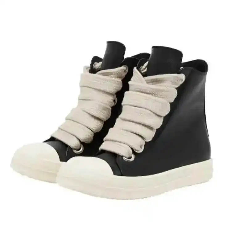 Rick Owens Low Blue Jumbo Lace Shoes — 1 colorway — Kakobuy Spreadsheet photo