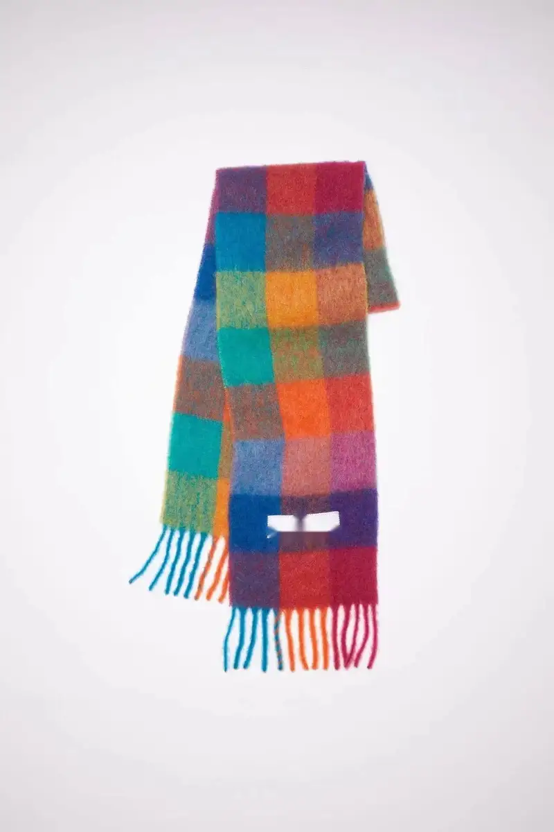 Acne Studios Scarf — Colorful colorway — USFans Spreadsheet photo