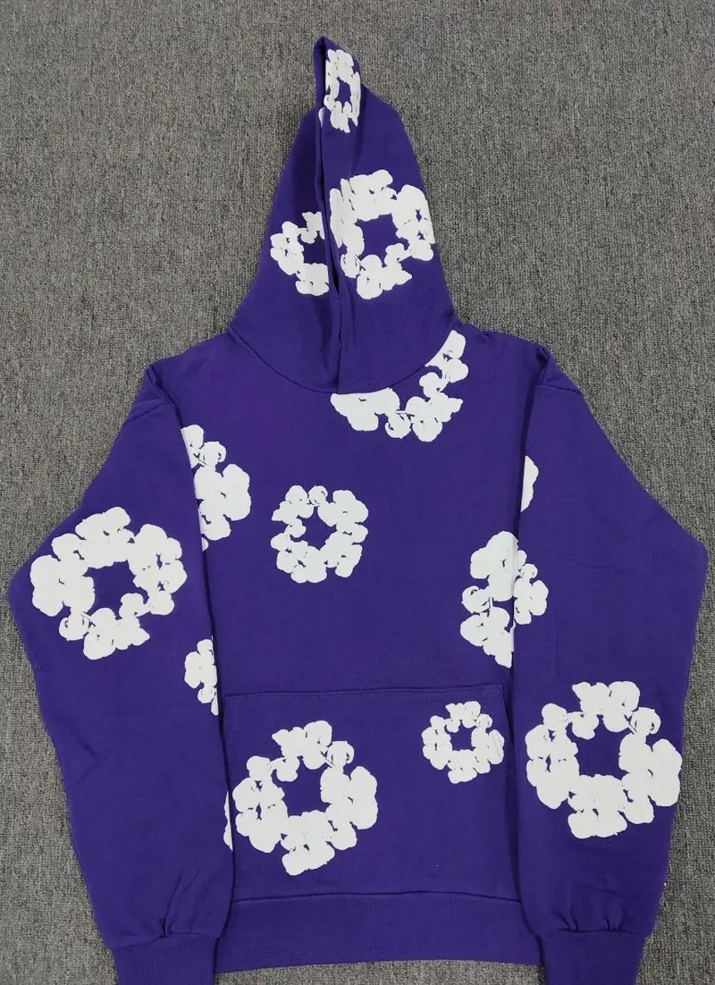 Denim Tears Offset Hoodie — purple colorway — Kakobuy Spreadsheet photo