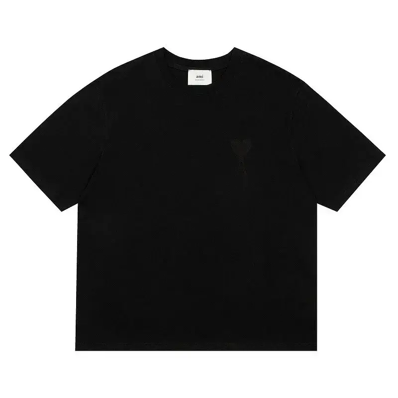Ami Paris Tees with Small Logo — black colorway — USFans Spreadsheet photo