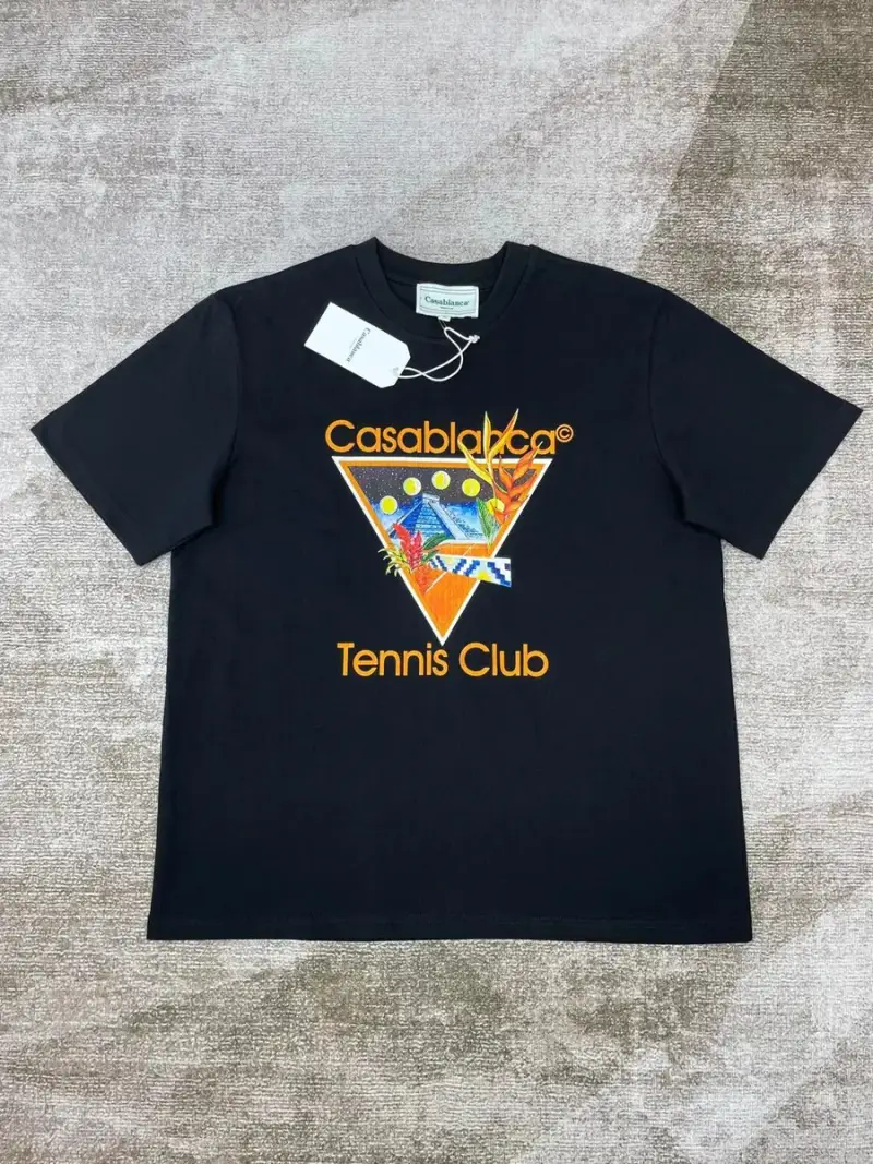 Casablanca T-Shirt — Black 1 colorway — USFans Spreadsheet photo
