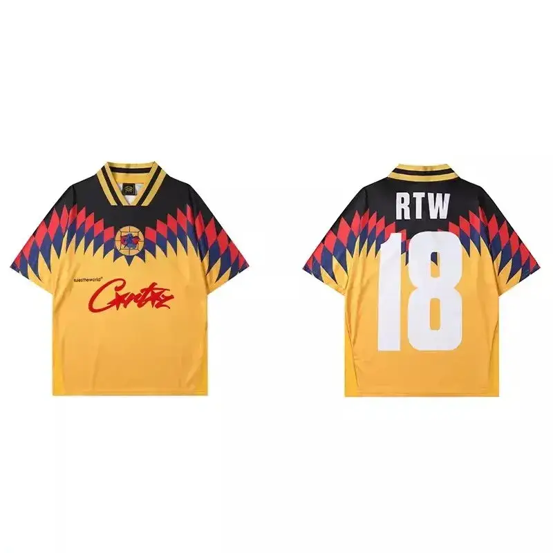 Corteiz Jersey's — Yellow/8890 colorway — USFans Spreadsheet photo